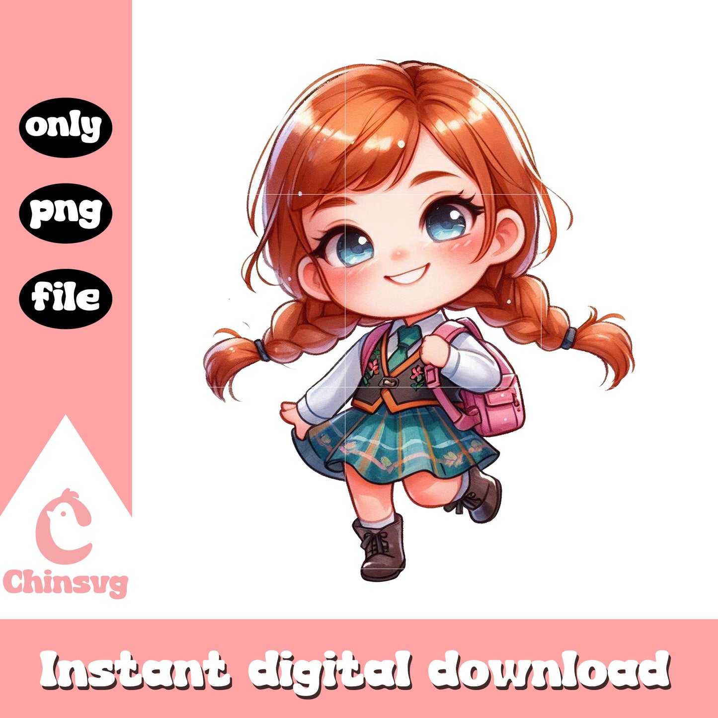 Disney anna character go to school png, school shooting png