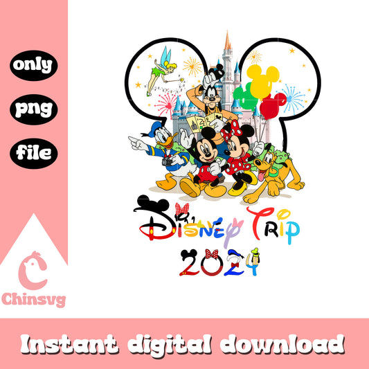Disney castle disney trip 2024 png, disney trip png, disney castle png