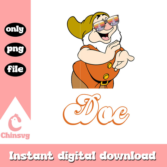 Disney dwarf doc character design png, disney seven dwarfs names​ png