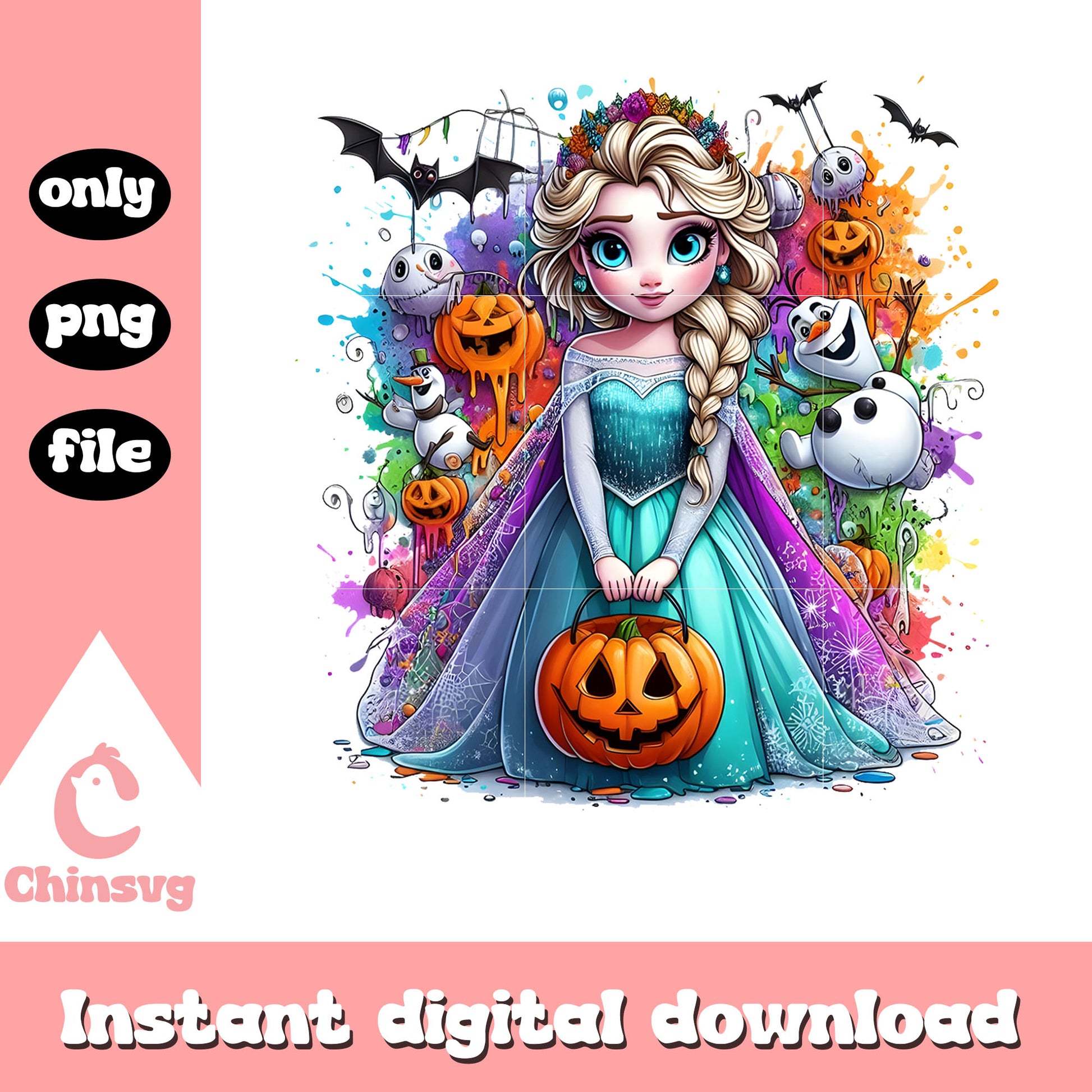 Disney else frozen hand pumpkin splatted effect png, disney elsa png
