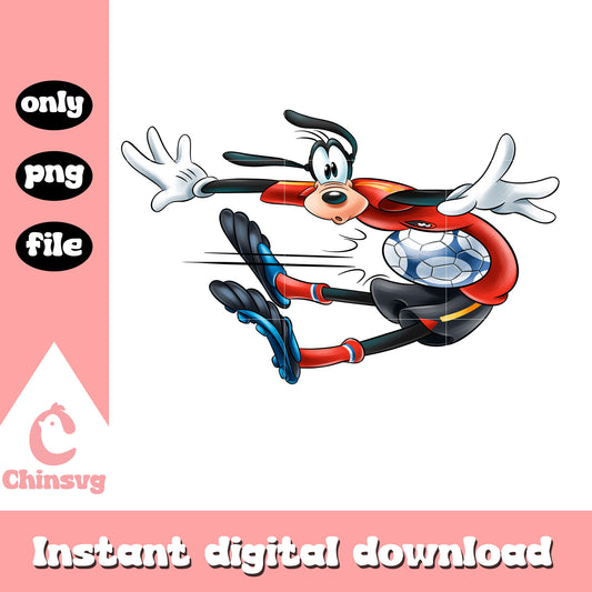 Disney football cartoon goofy png, goofy football png