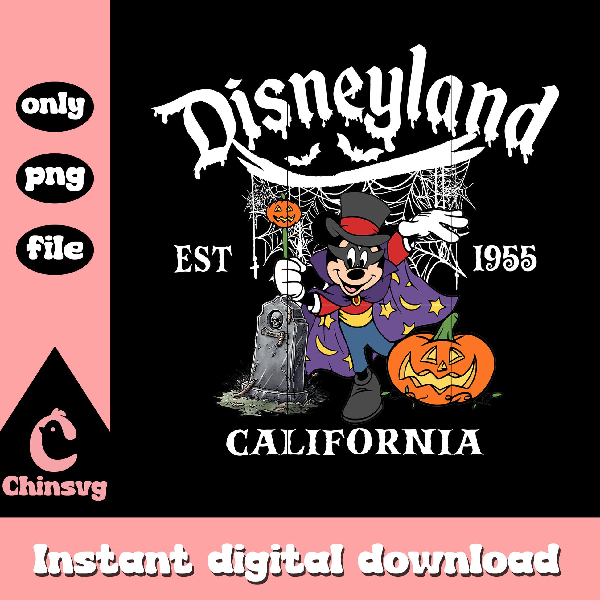 Disneyland california est 1955 mickey design png, mickey mouse png