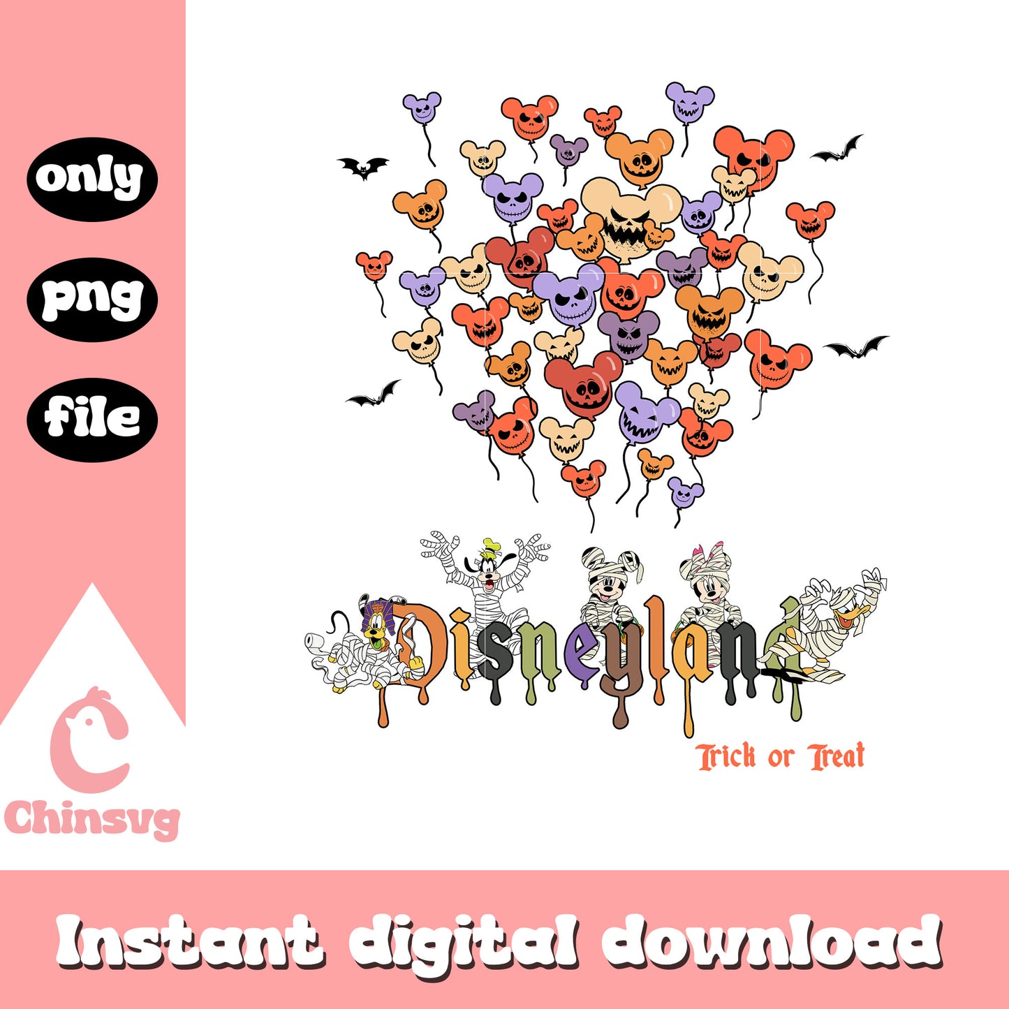 Disneyland mummy characters mickey balloons png, disney mickey art png