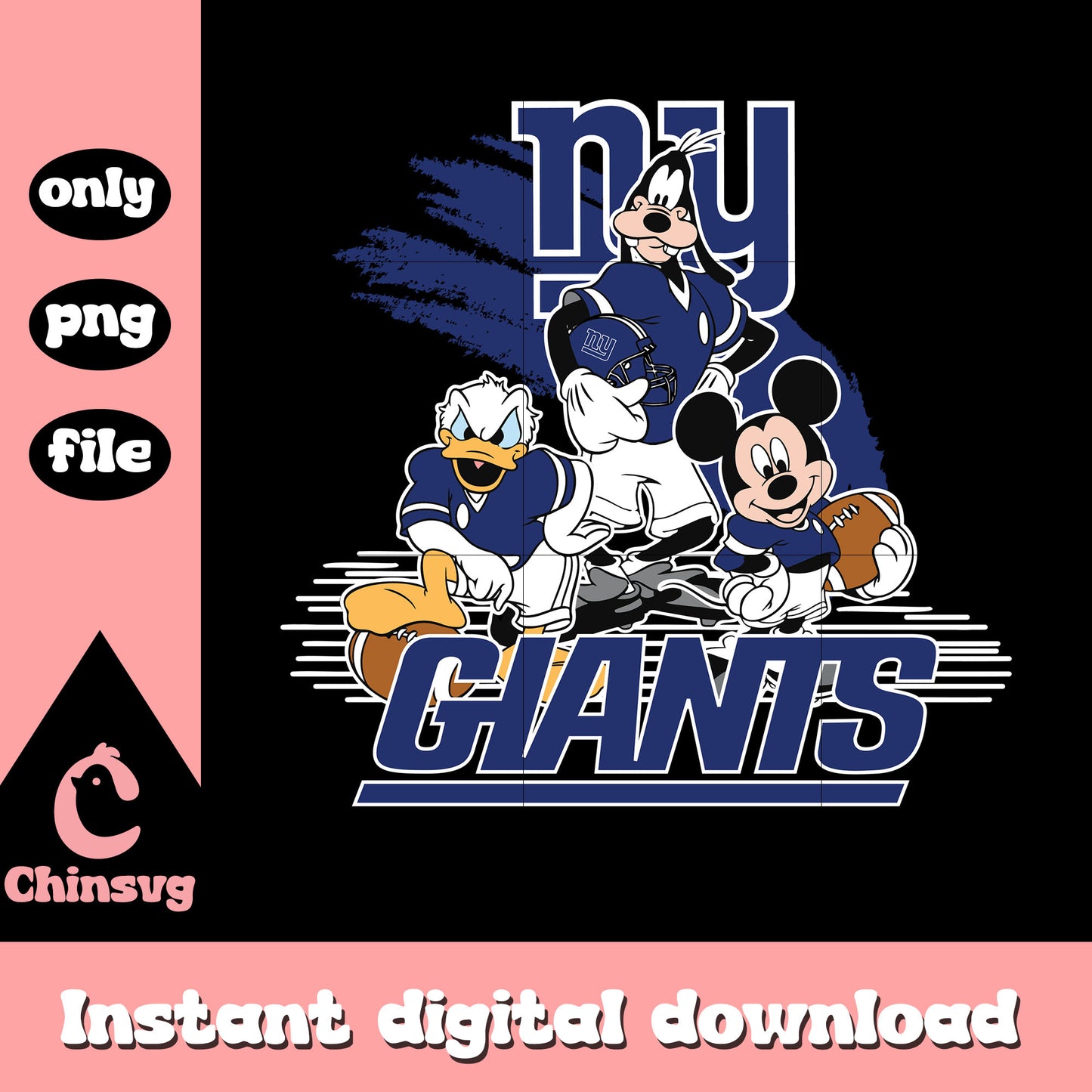 Disney micjey giants logo png, new york giants nfl​​​ png