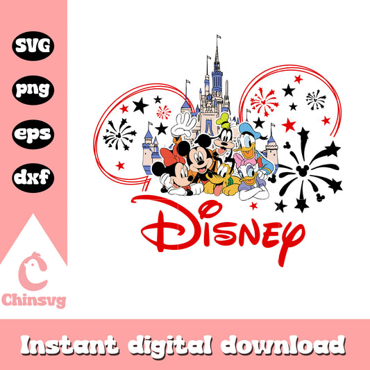 Disney mickey and friends svg, disney characters svg, mickey svg