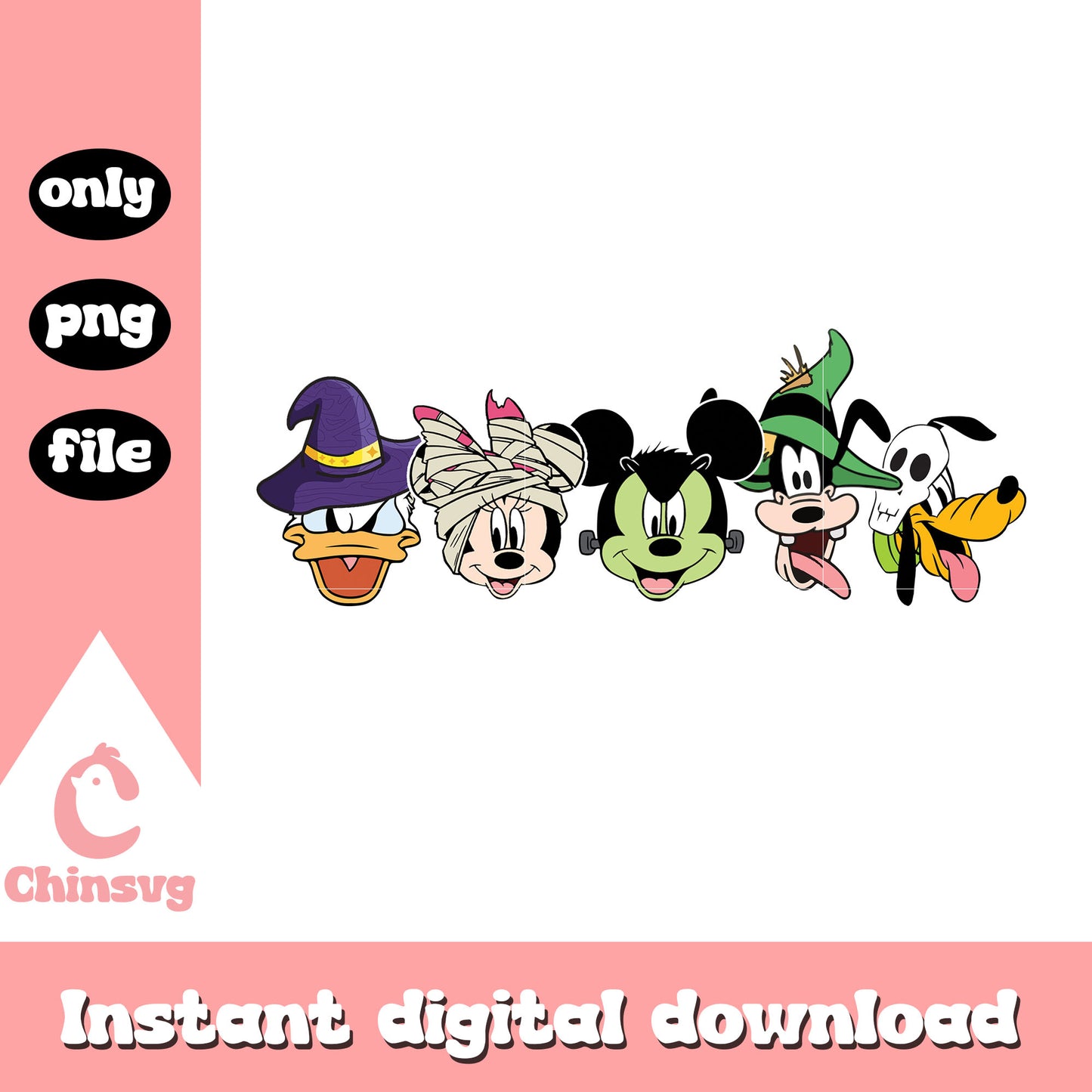 Disney mickey characters face design png, disney mickey cartoon png