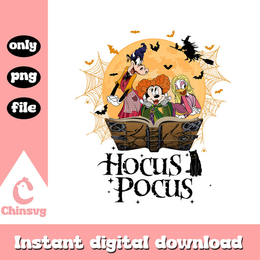 Disney mickey characters hocus pocus png, disney mickey cartoon png