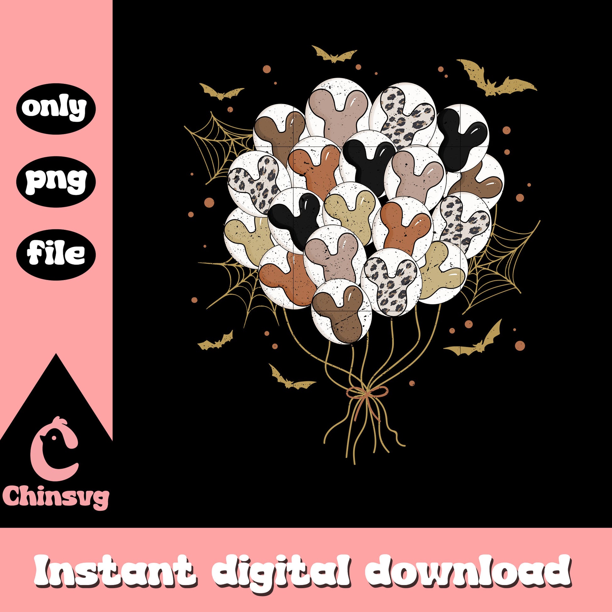 Disney mickey ear balloon design png, disney mickey cartoon png