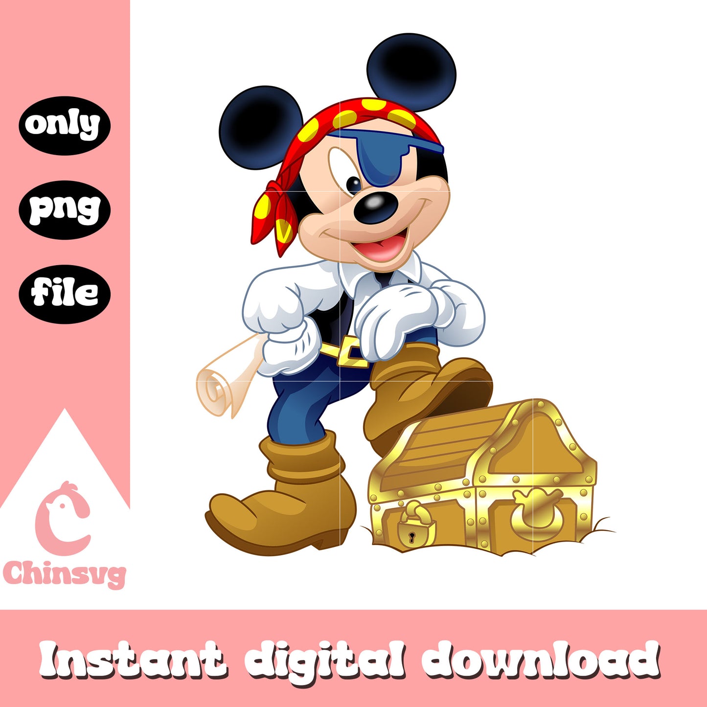 Disney mickey mouse pirate design png, disney mickey mouse pirates png 