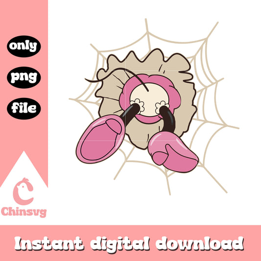 Disney minnie ass spiderweb design png, disney minnie movie png