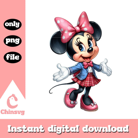 Disney minnie mouse back to school png, walt disney school png