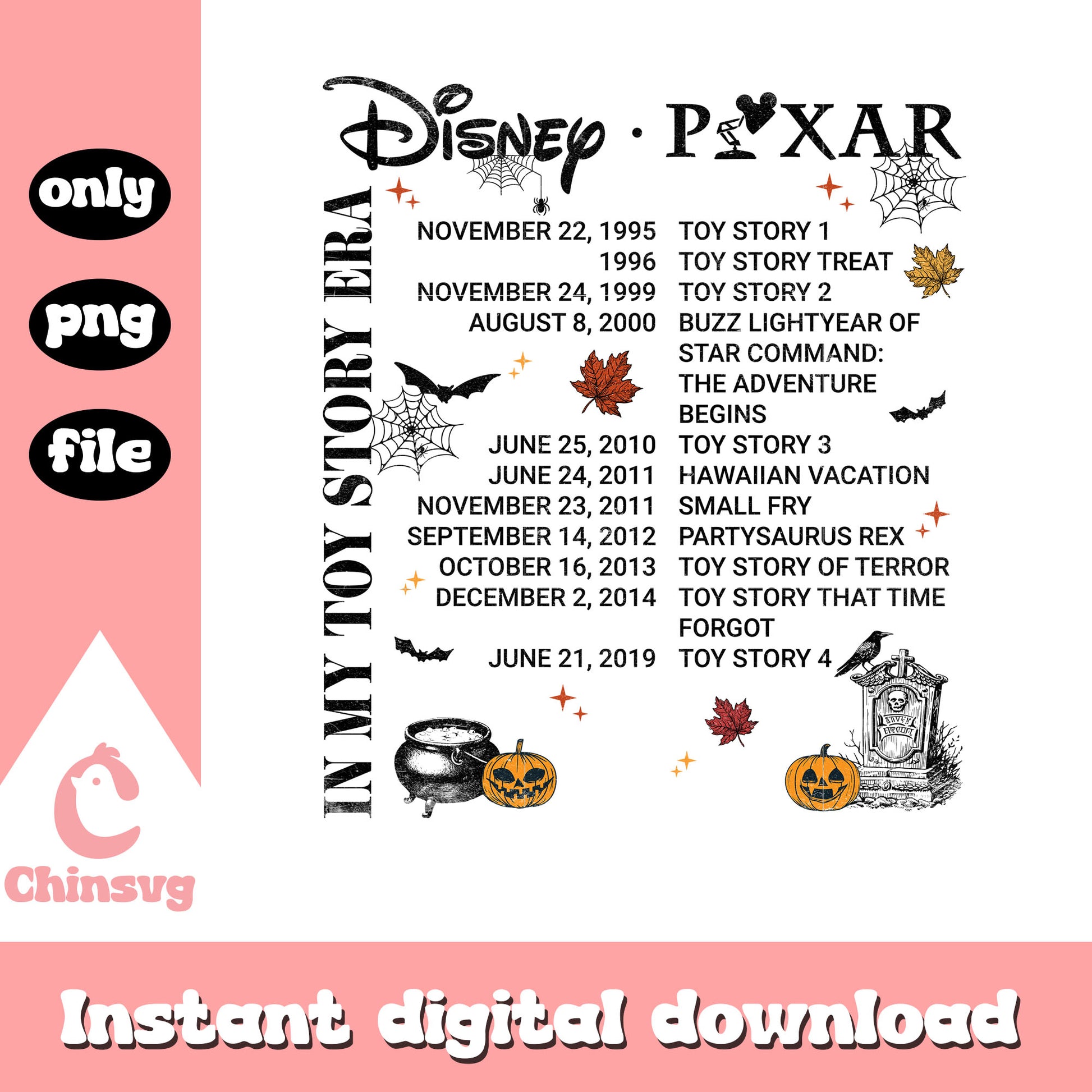 Disney pixar in my toy story era clipart png, toy story disney png