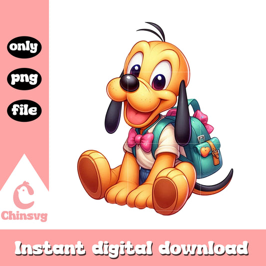 Disney pluto dog school shooting today png, disney school png