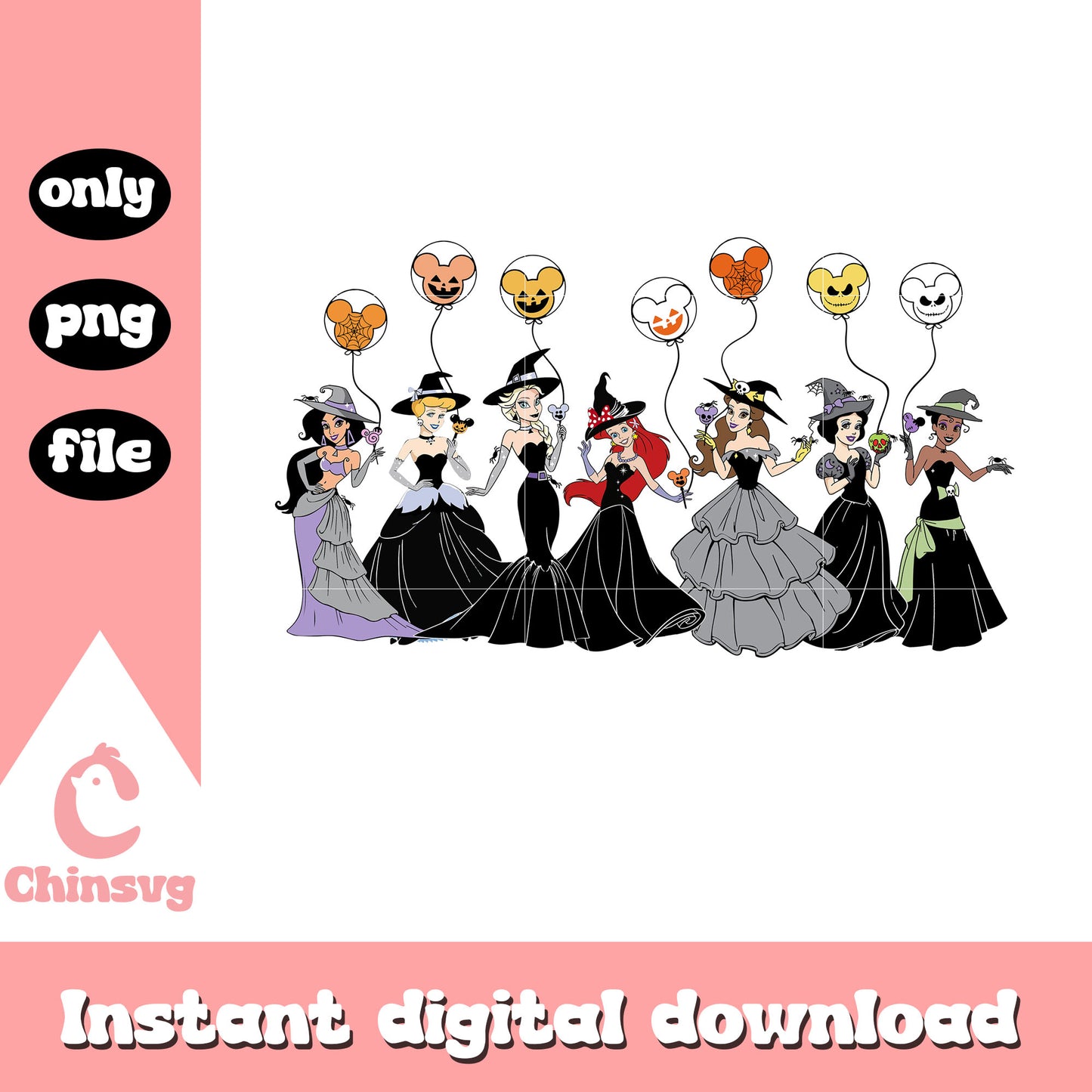 Disney princess hand mickey ear balloon png, disney princess png