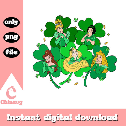 Disney princess patrick shamrock png, when is st patrick's day png