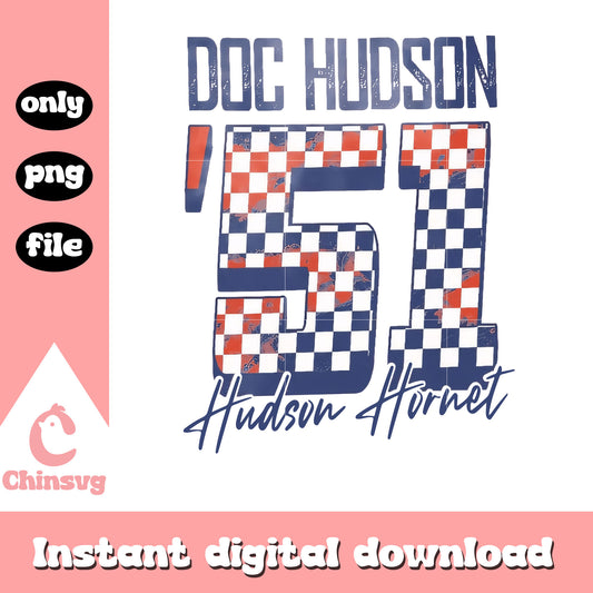 Doc hudson 51 hudson hornet design png, doc hudson car​ png