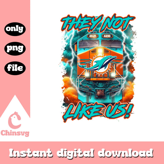Dolphins they not like us png, Miami Dolphins png