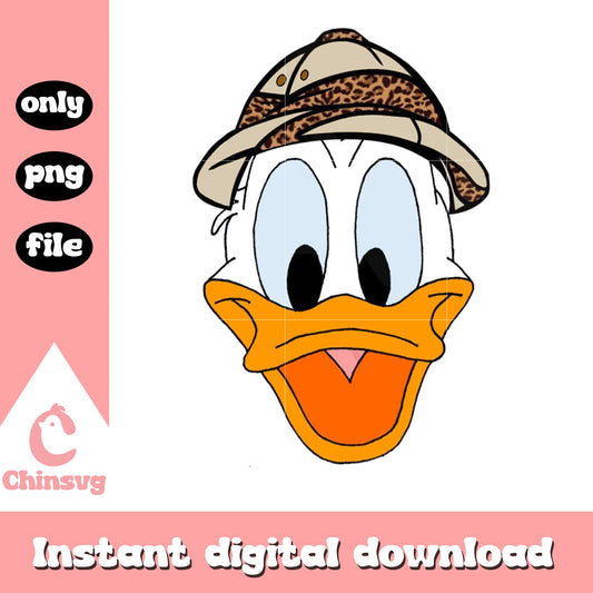 Donald duck disney safari design png, disney donald duck movie​ png