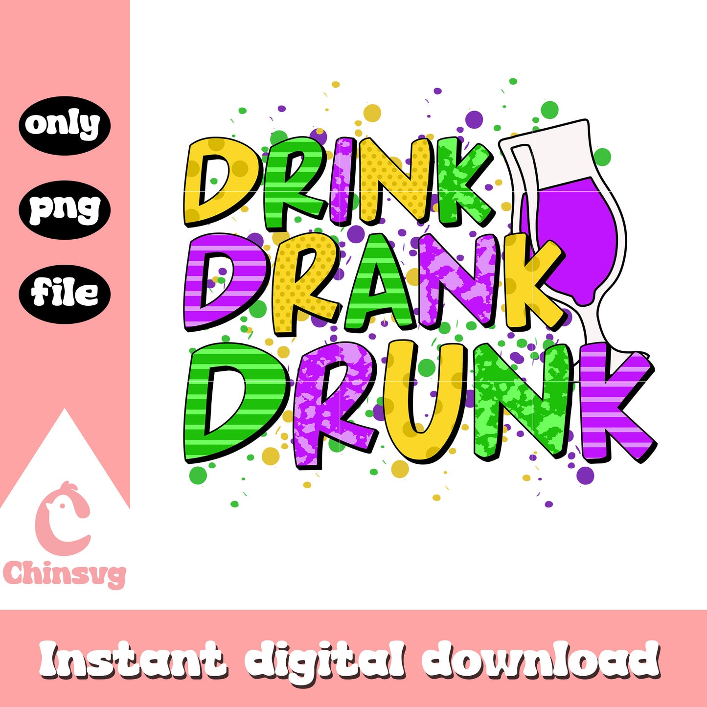 Drank drunk mardi gras png, mardi gras parade new orleans​ png