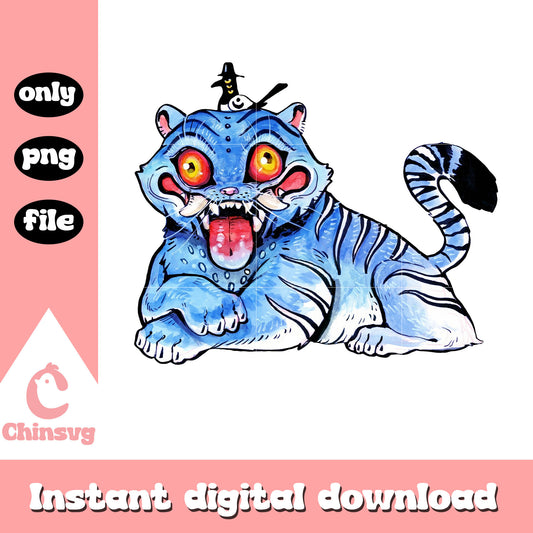 Draw derpy tiger character design png, cartoon characters png