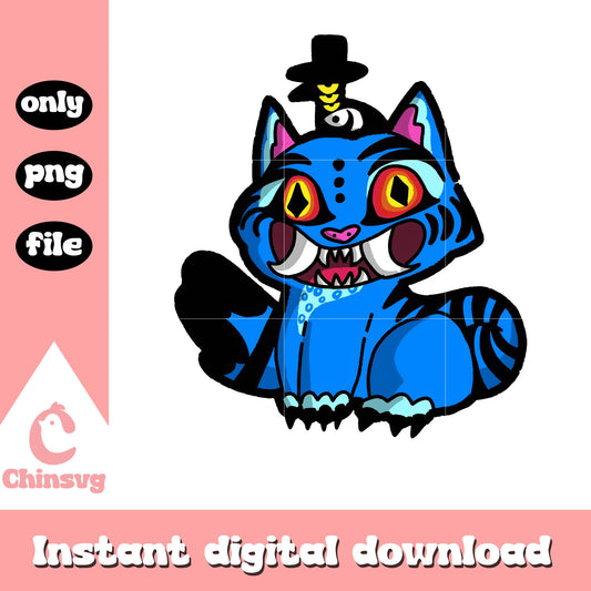 Drawing derpy tiger and crow design png, demon derpy tiger png