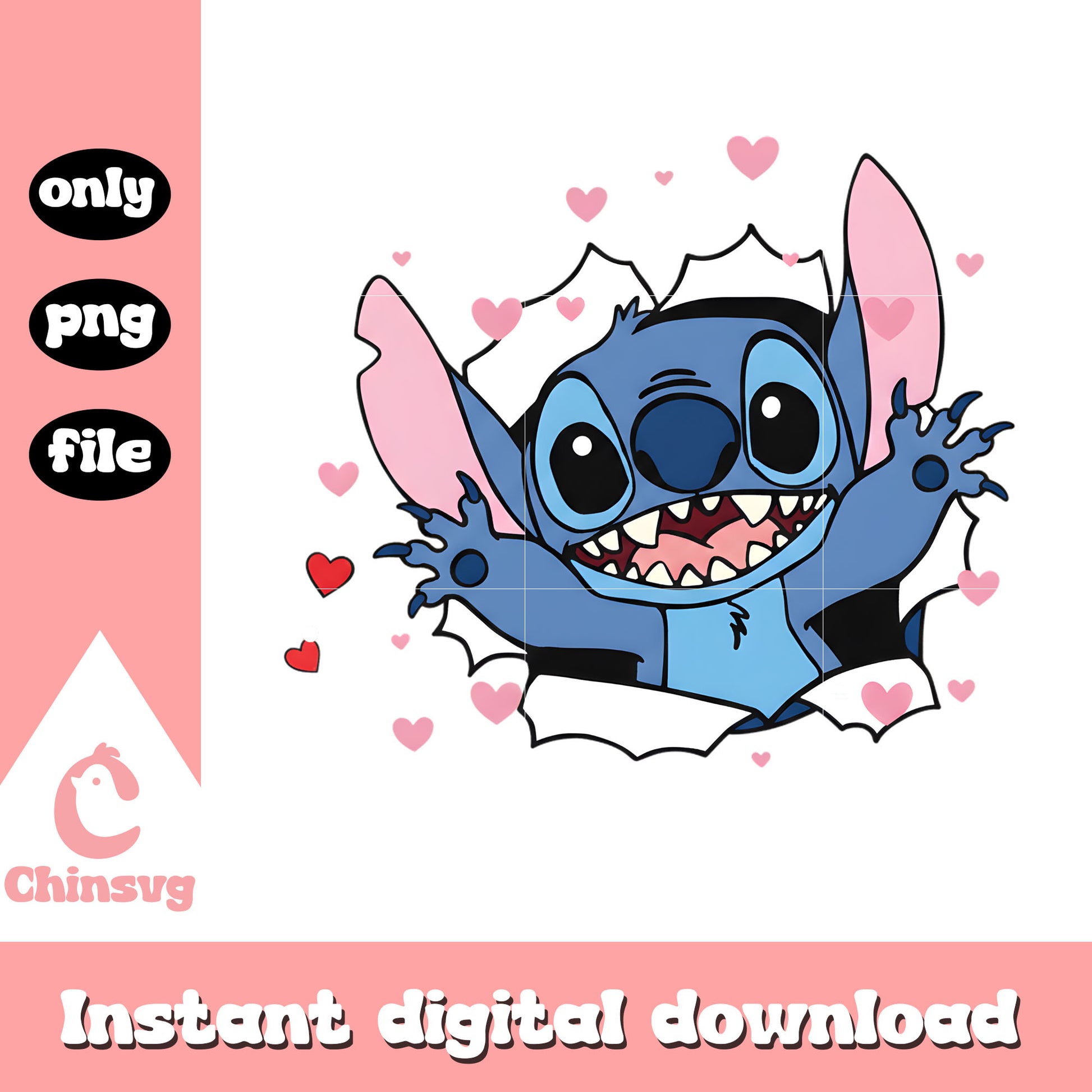 Drawings stitch cute valentine png, stitch valentine​​​ png