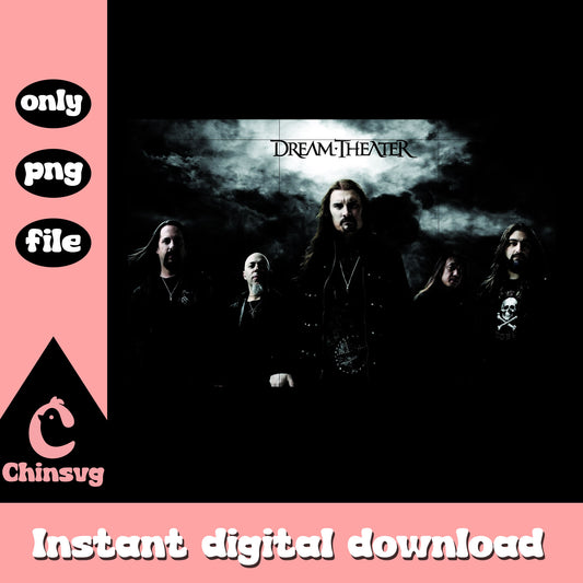 Dream theater band members png, american rock band png, rock png