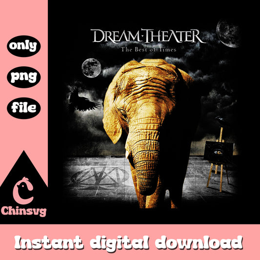 Dream theater the best of times png, poster design png