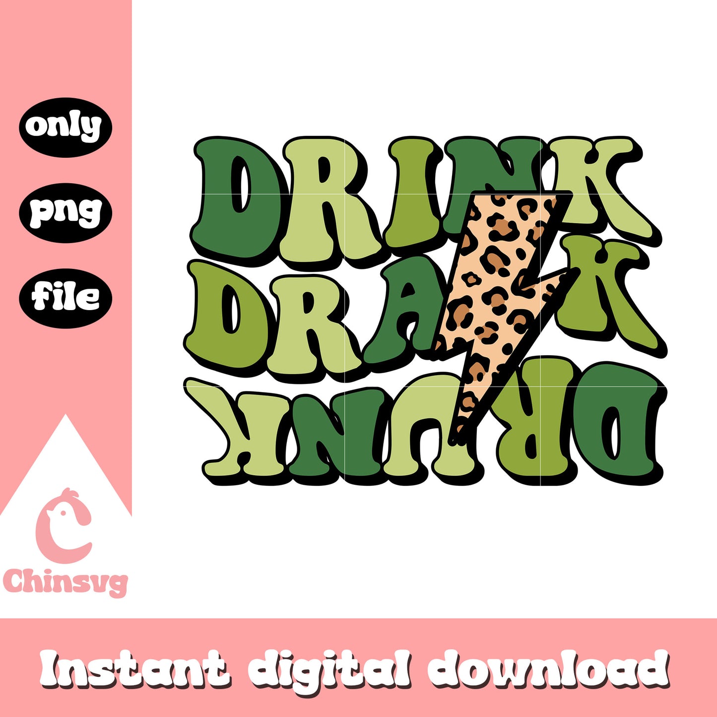 Drink custom patrick’s png, st patrick door decoration​​ png