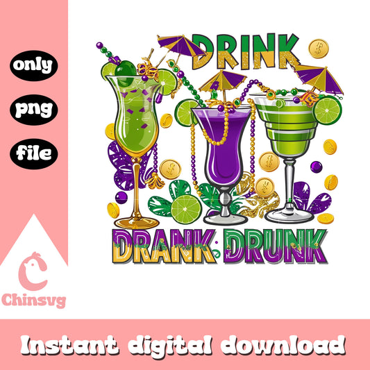 Drink fruits mardi gras png, mardi gras new orleans​​​ png