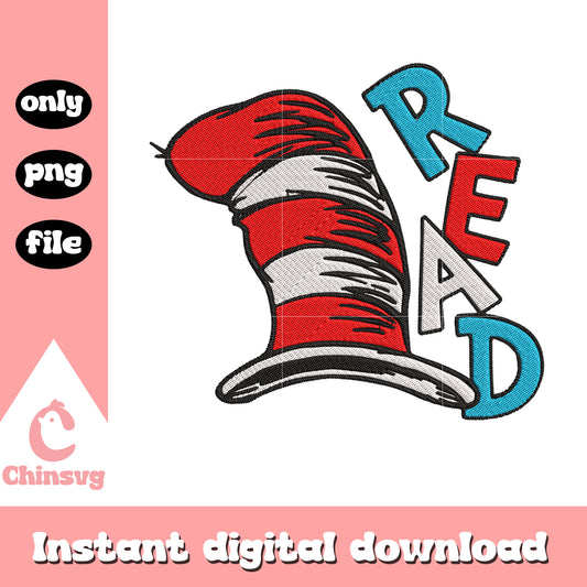 Dr seuss the hat read png, dr seuss the hat png, read png
