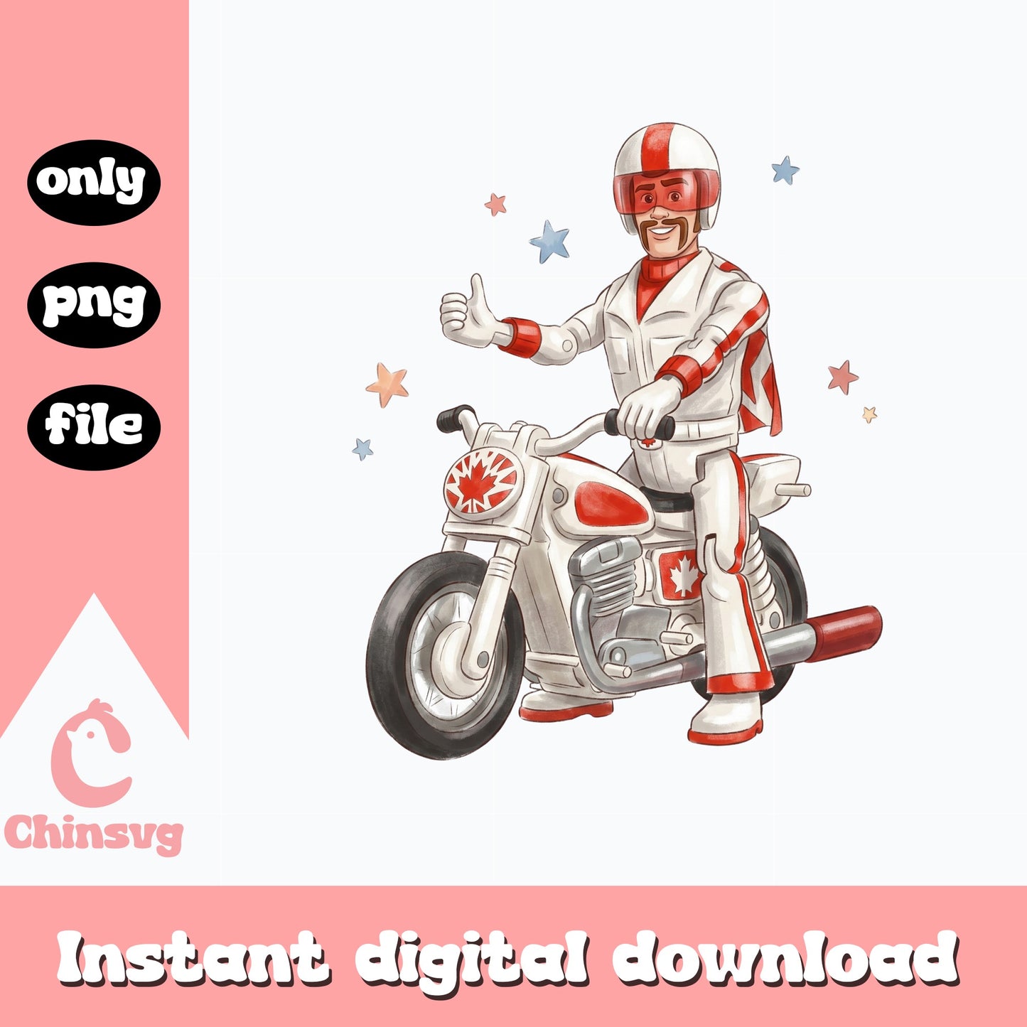 Duke Caboom Toy Story PNG, Disney Pixar PNG, Toy Story PNG