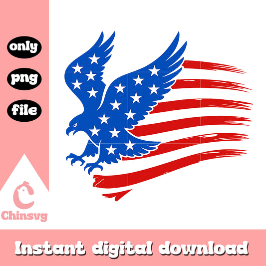 Eagle america flag design png, america eagle png, freedom png
