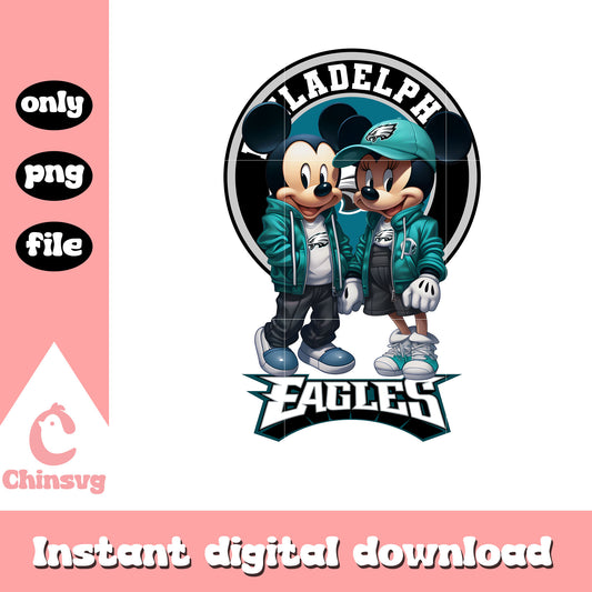 Eagles disney custom logo png, nfl philadelphia eagles​​​​​​​ png