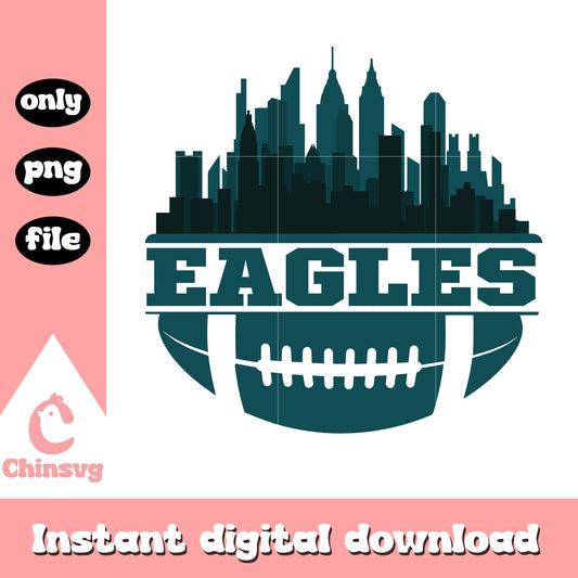 Eagles football philadelphia city design svg, logo nfl svg