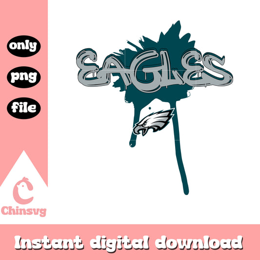 Eagles nfl team logo design png, nfl game day png
