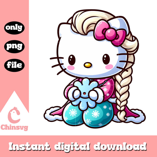 Elsa queen kitty costume png, disney princess png, frozen png