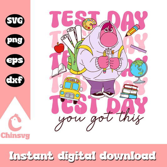 Embarassment test day you got this svg, embarassment inside out​​ svg