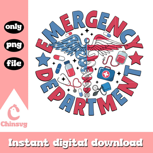 Emergency department aesculapius logo png, emergency​ png