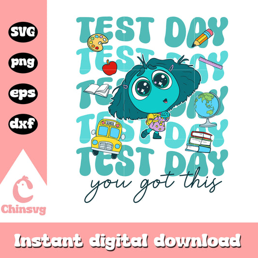 Envy test day you got this svg, inside out envy​ svg, envy from inside out​ svg