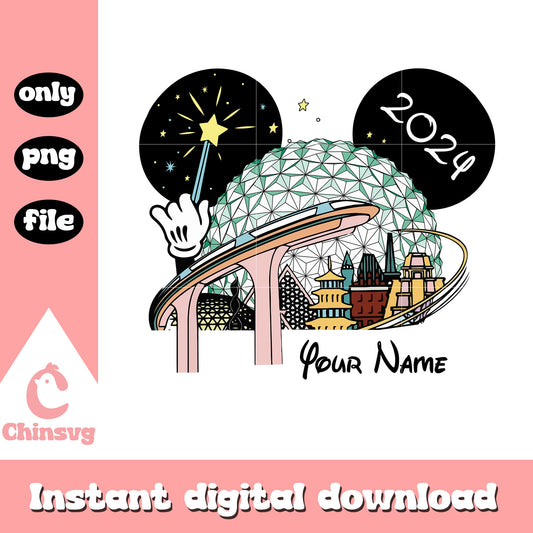 Epcot mickey head design png, mickey mouse png, disney character png