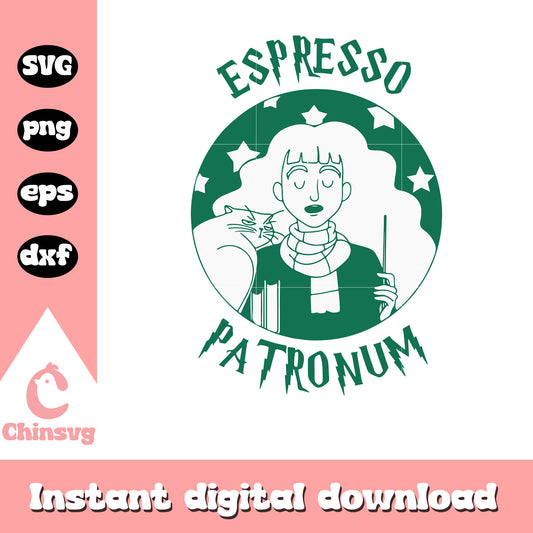 Espresso patronum harry potter svg, harry potter svg, movie svg