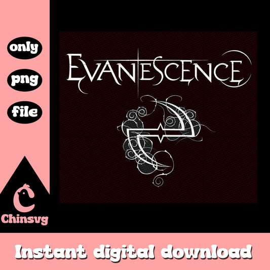 Evanescence logo design png, logo design png, eEvanescence png