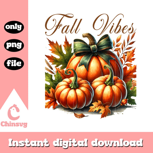 Fall vibes pumpkins season design png, fall autumn season png