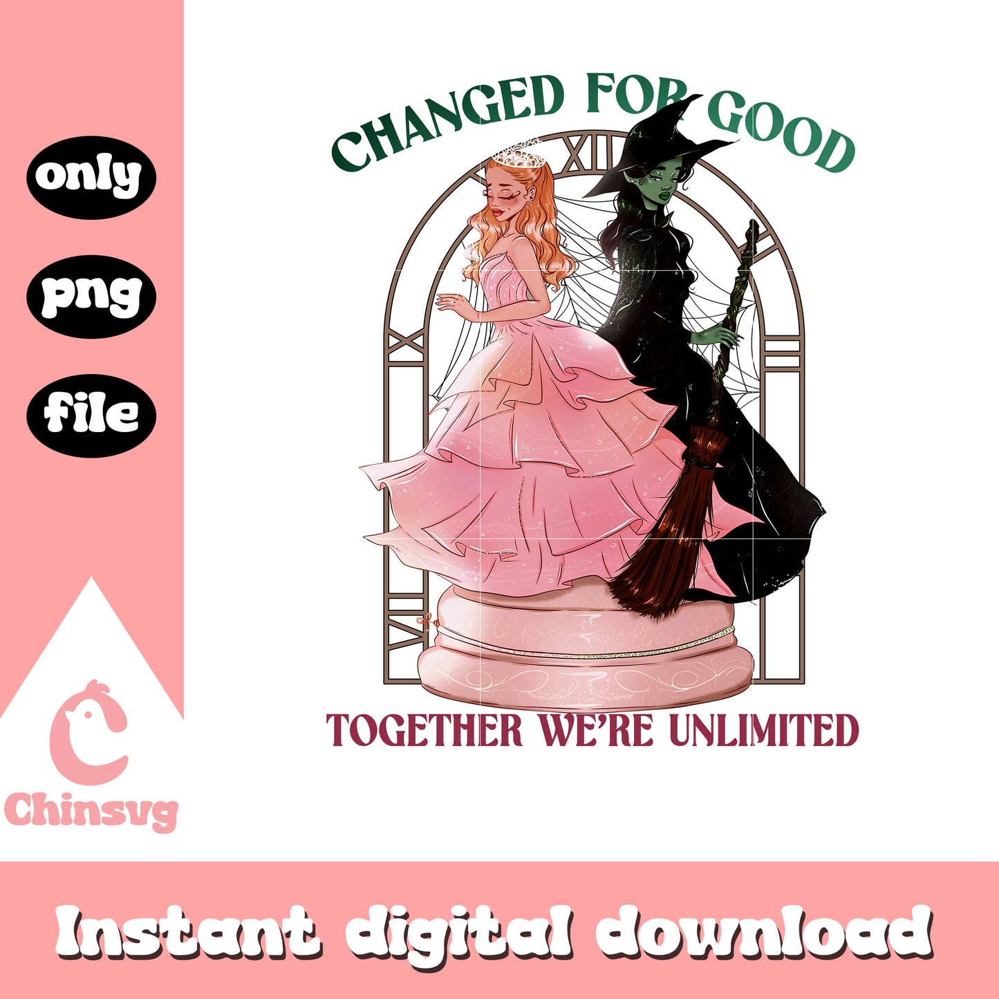 Fanart changed for good together we're unlimited png, wicked png