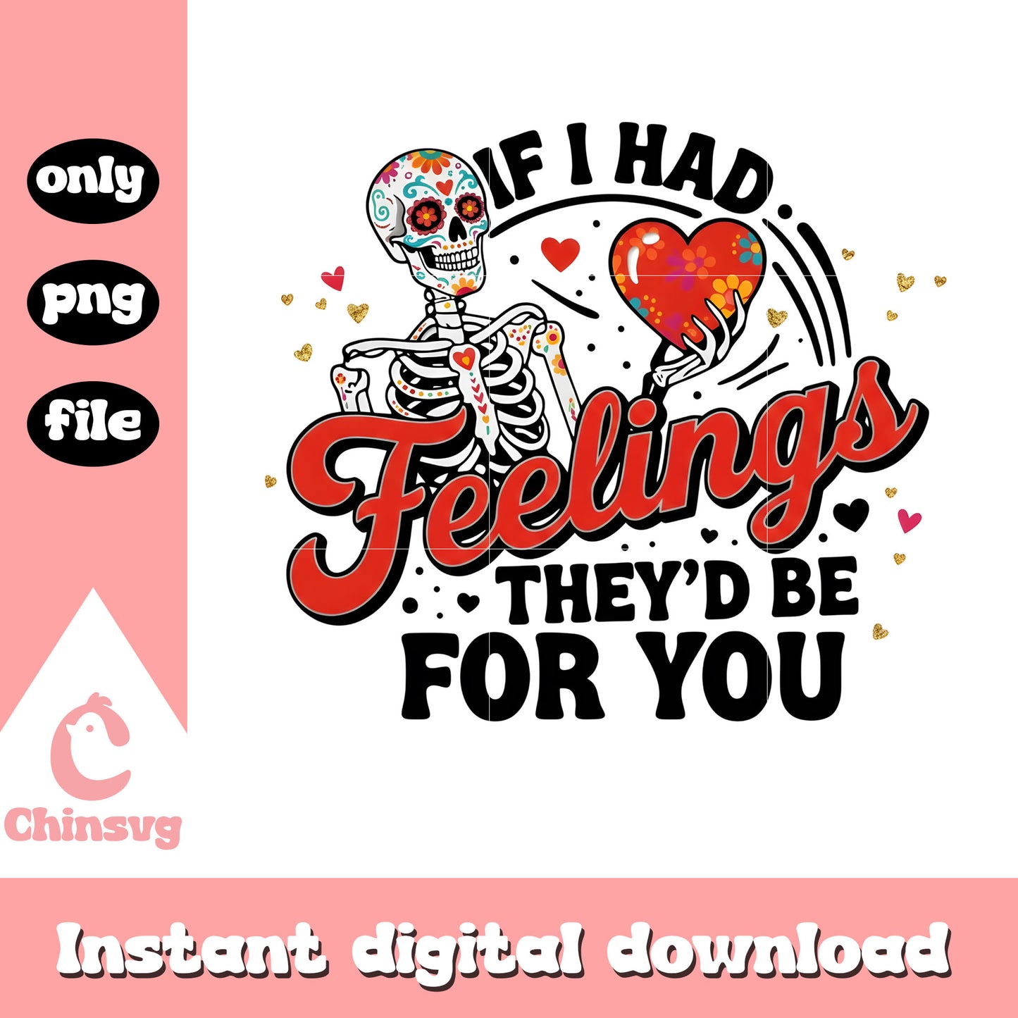 Feelings skeleton love valentine png, valentines skeleton​ png
