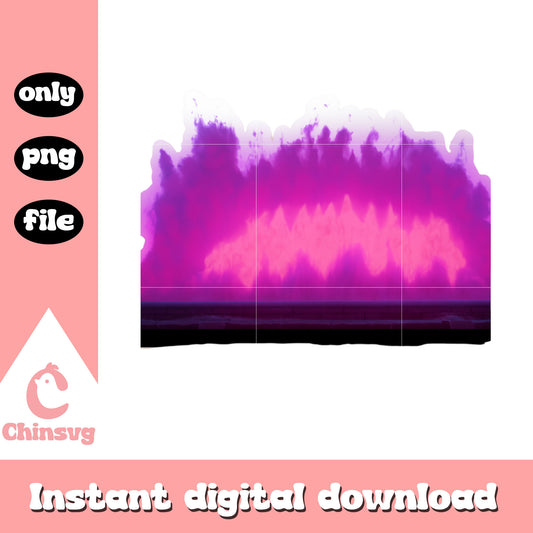 Fire demon saja boys sticker design png, kpop demon hunter png