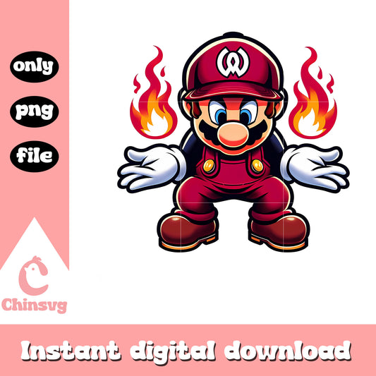 Fire mario washington commanders png, all 32 nfl football teams​ png