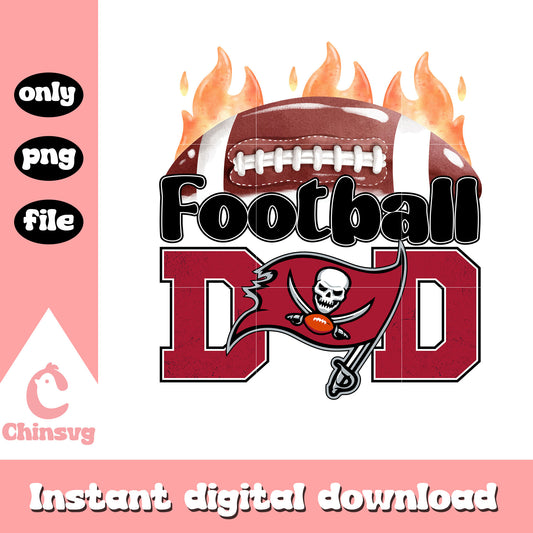 Football dad Tampa Bay Buccaneers png, football game png