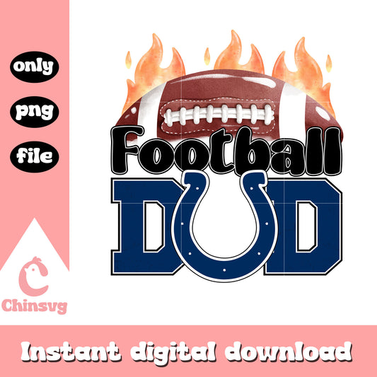 Football dad logo  Dallas Cowboys png, football game png